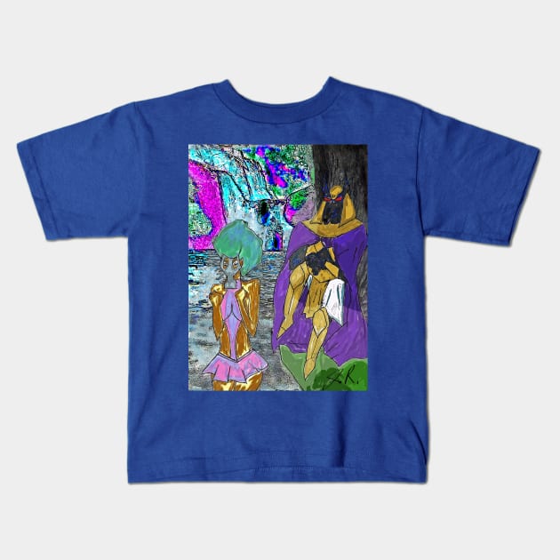 Toxic Admiration Kids T-Shirt by Jano Ryusaru